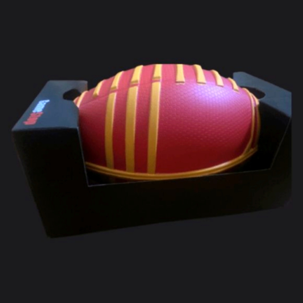 "Kansas City Chiefs Madden 21 Game-Stop EA Nerf Football RARE Red-Yellow"⬇️ - Picture 5 of 6